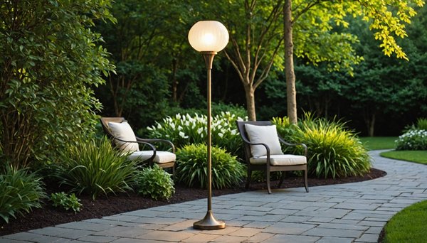 Lampadaire extérieur design : idées pour votre jardin chic